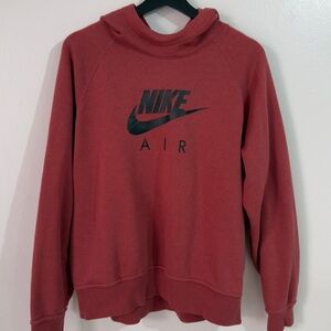 Nike Air Women’s Burgundy Long Sleeve Hoodie Size XL